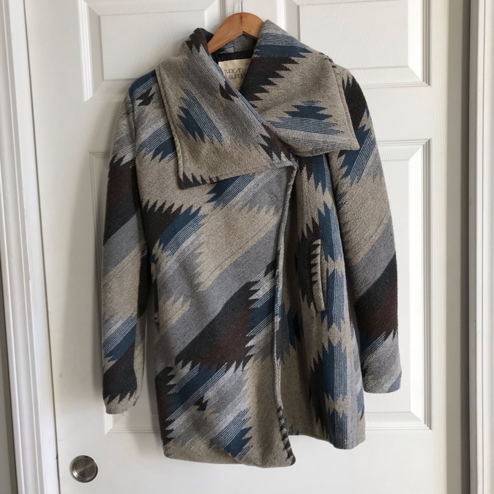 Thread & Supply‎ Aztec/Southwest print jacket / S